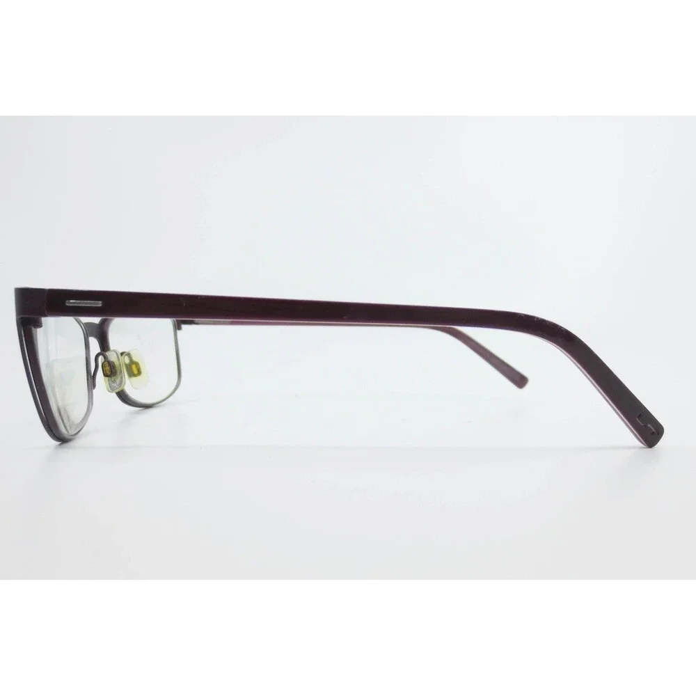 Morel Lightec 8104L Purple Rectangle Eyeglasses Frames 52-15-135 France